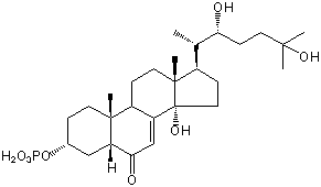 3-EPI-2-DEOXYECDYSONE 3-PHOSPHATE