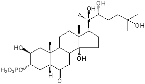3-EPI-20-HYDROXYECDYSONE 3-PHOSPHATE