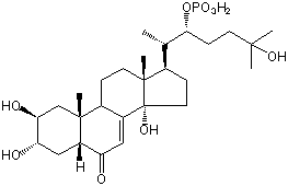 3-EPI-ECDYSONE 22-PHOSPHATE
