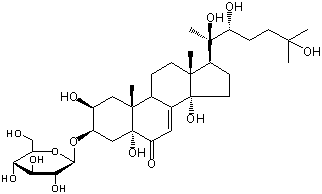 (5α)-POLYPODINE B 3-β-D-GLUCOSIDE