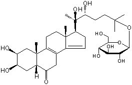 PODECDYSONE B 25-O-β-D-GLUCOSIDE