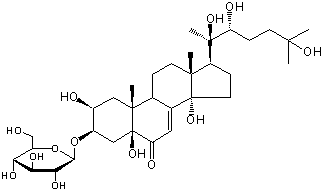 POLYPODINE B 3β-D-GLUCOSIDE