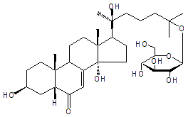 2,22-DIDEOXY-20-HYDROXYECDYSONE 25-O-β-D-GLUCOPYRANOSIDE