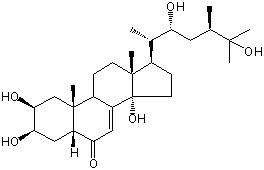 20-DEOXYMAKISTERONE A [= 24-METHYL-ECDYSONE]