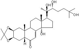 20-HYDROXYECDYSONE 2,3-MONOACETONIDE