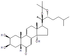 5-DEOXYKALADASTERONE 20,22-ACETONIDE