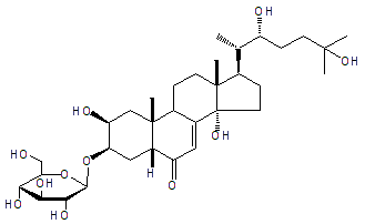 ECDYSONE 3-O-β-D-GLUCOPYRANOSIDE