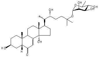 2-DEOXYECDYSONE 25-RHAMNOSIDE