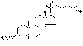 2,22-DIDEOXY-20-HYDROXYECDYSONE 3-PHOSPHATE