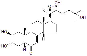 (2β,3α,5β,14β,22R)-2,3,20,22,25-PENTAHYDROXYCHOLEST-7-ENE-6-ONE