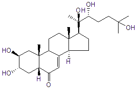 (2β,3α,5β,14α,22R)-2,3,20,22,25-PENTAHYDROXYCHOLEST-7-ENE-6-ONE