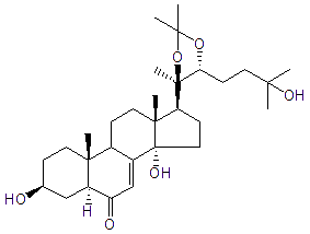 5α-2-DEOXY-20-HYDROXYECDYSONE 20,22-ACETONIDE