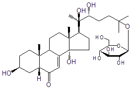 2-DEOXY-20-HYDROXYECDYSONE 25-GLUCOSIDE