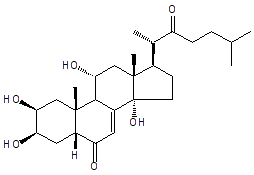 22-DEHYDRO-20-DEOXY-AJUGASTERONE C