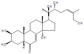 24,25-DEHYDROINOKOSTERONE