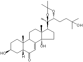 2-DEOXY-20-HYDROXYECDYSONE 20,22-MONOACETONIDE