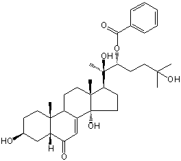 2-DEOXY-20-HYDROXYECDYSONE 22-BENZOATE