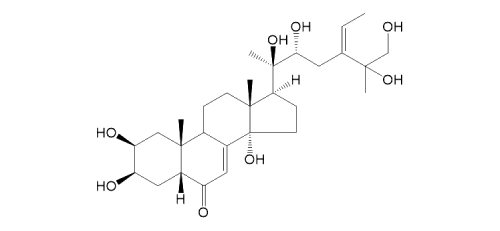 (24Z)-20,26-DIHYDROXY-24(28)-DEHYDRO-28-METHYLECDYSONE
