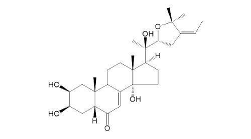 (24Z)-22,25-EPOXY-2,3,14,20-TETRAHYDROXY-28-METHYLERGOSTA-7,24(28)-DIEN-6-ONE