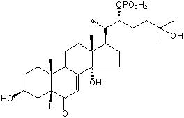 2-DEOXYECDYSONE 22-PHOSPHATE