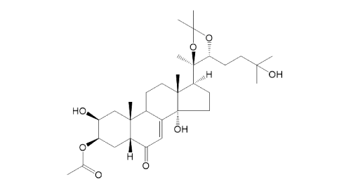 3-O-ACETYL-20-HYDROXYECDYSONE-20,22-MONOACETONIDE