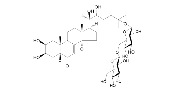 ECDYSTERONE 25-O-&beta;-D-GLUCOPYRANOSYL-6'-&beta;-D-GLUCOPYRANOSIDE