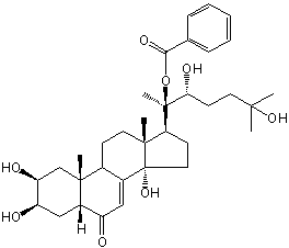 20-HYDROXYECDYSONE 20-BENZOATE