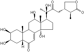 22-DEHYDRO-12-HYDROXY-29-NOR-CYASTERONE